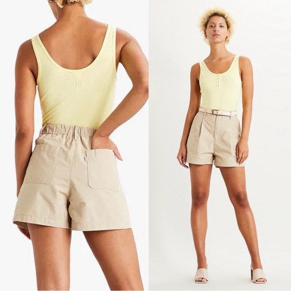 Levi's Pants - Levis Pleaded Utility Women’s Shorts